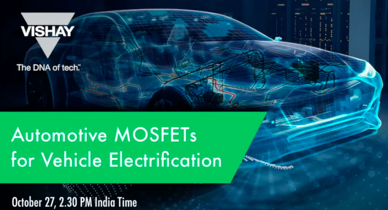 Automotive MOSFETs for Vehicle Electrification