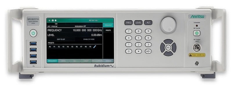 Signal Generator Family That Offers Signal Purity and Frequency Stability