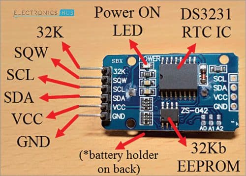 DS3231 RTC module