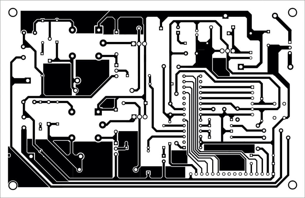 PCB layout for the cell charger
