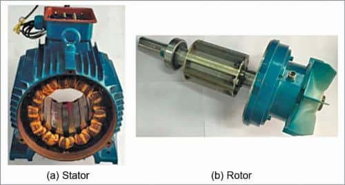 Parts of a switched reluctance motor