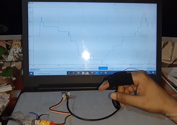 GSR Based Lie Detector Device