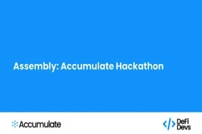 Contest: Accumulate Blockchain Hackathon