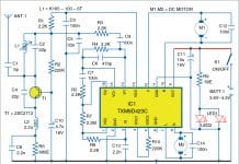 Transmitter circuit for Typical Remote Controlled toy car