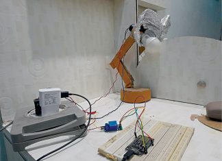 IoT Based Automated Table Lamp Automated Table Lamp Prototype