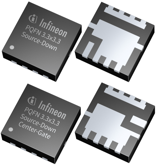 OptiMOS MOSFET Package Enables Source-Down Technology for PQFN