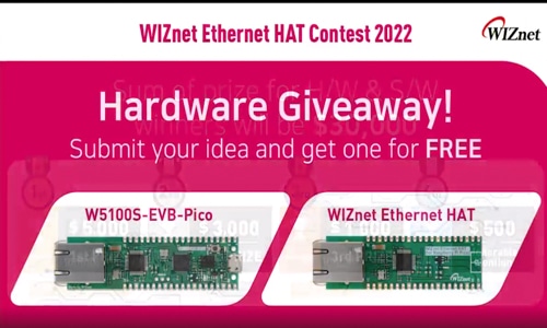 Contest: WIZnet Ethernet HAT