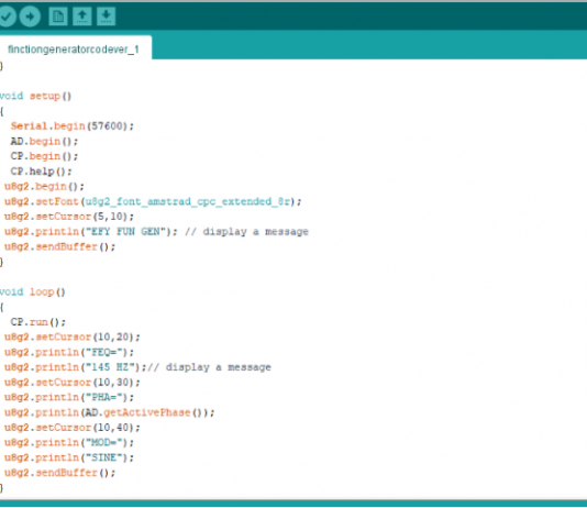Smallest Open-Source Function Generator
