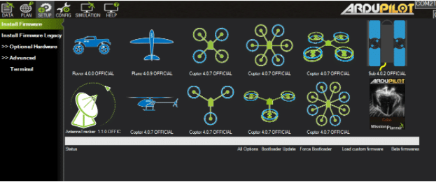 Drone/UAV For Mission Planning, Altitude and Position Hold