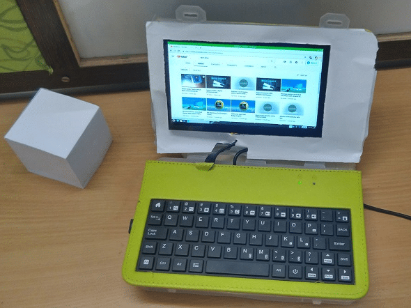 Raspberry Pi Laptop Prototype
