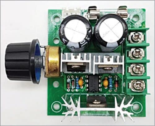 DC motor speed controller module