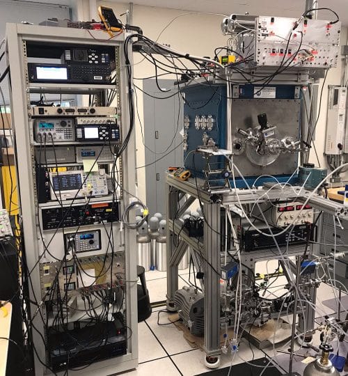 Microwave Spectrometer for Research of Interstellar Materials