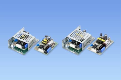 Addition of 10W and 15W Units to Low Profile Open Frame Power Supplies