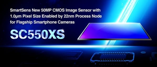 First 50MP Ultra High Resolution Image Sensor Based on 22nm Process