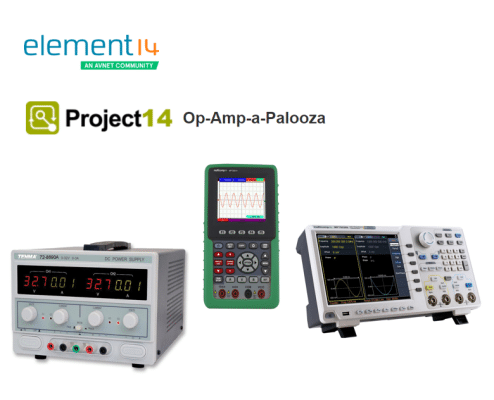 element14 Launches Op-Amp-a-Palooza Design Challenge