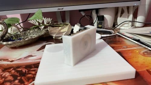 Author's Prototype for Wireless Power Case For Raspberry Pi