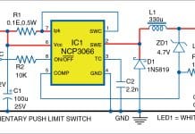 Fig. 1: Circuit diagram of the automatic light