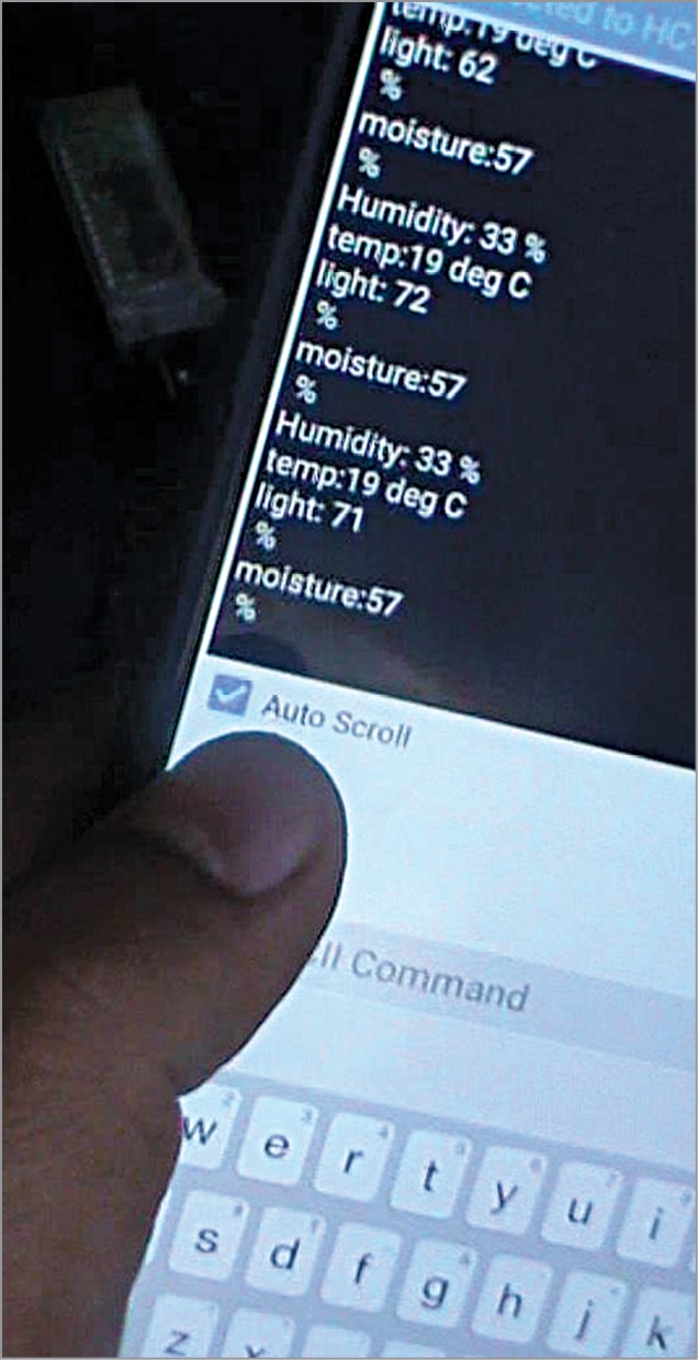 Bluetooth Controlled Data Logger Robot For Soil Testing