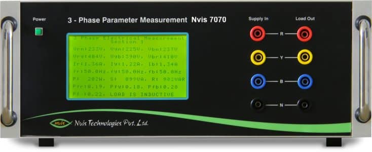 3-Phase Parameter Measurement Model Nvis 7070