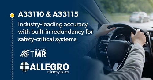 Allegro’s Position Sensor Offers 8x Better Sensitivity Compared To The GMR Sensors