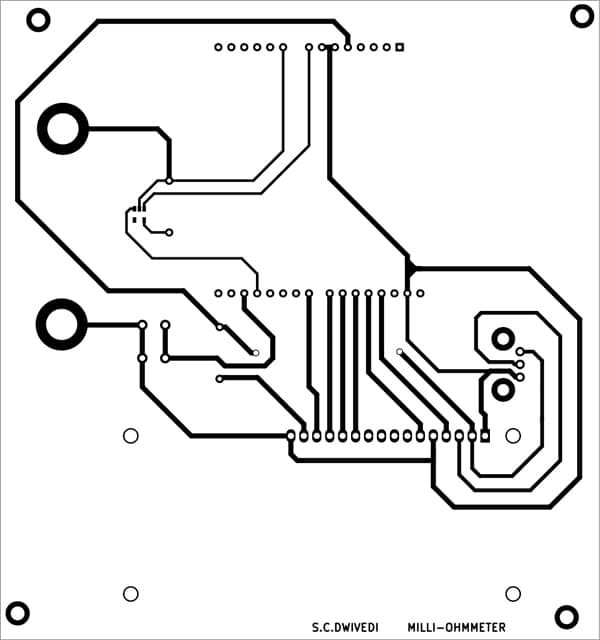 MilliOhm Meter With 0.1 To 1Ohm Range