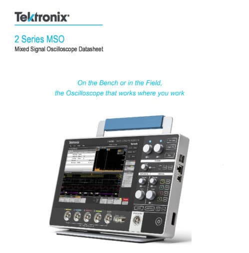 Unveiling the 2 Series Mixed Signal Oscilloscope