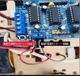 Arduino Connection with Battery
