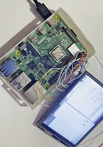 Fig. 11: Conecte la pantalla SPI a Raspberry Pi 