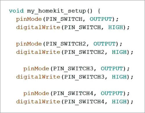 PinMode variables
