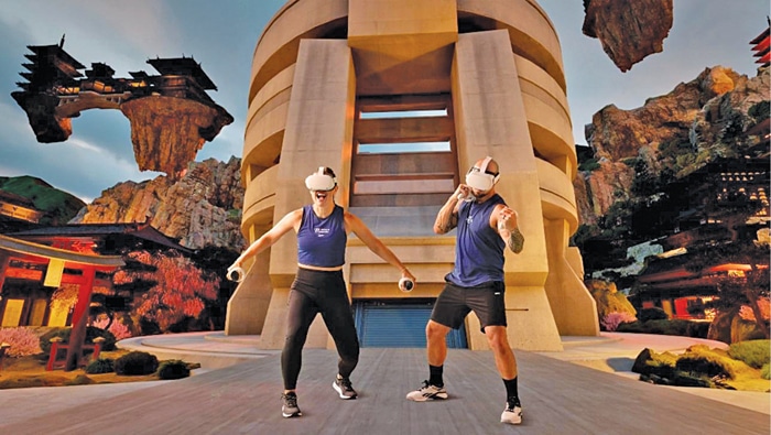 Popular martial arts workout BodyCombat combines fitness with gaming in the metaverse