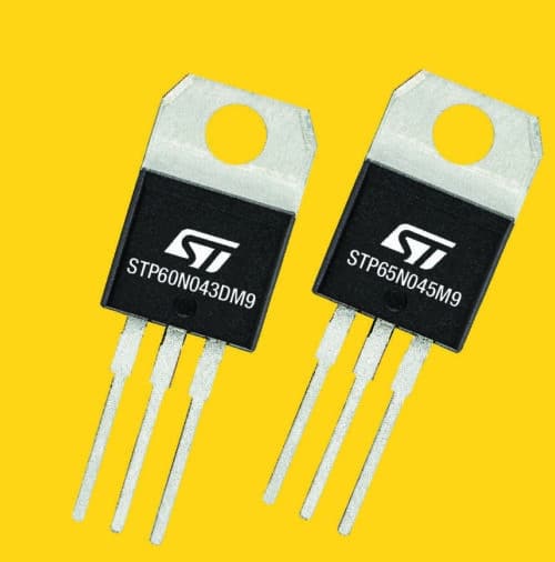 STMicroelectronics Launches New MDmesh MOSFETs