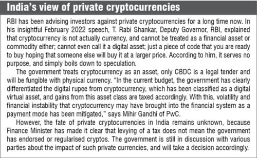 Private cryptocurrencies