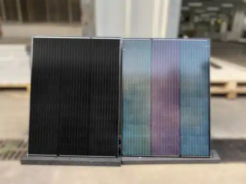 Vibrant Colors Make Solar Panels Attractive