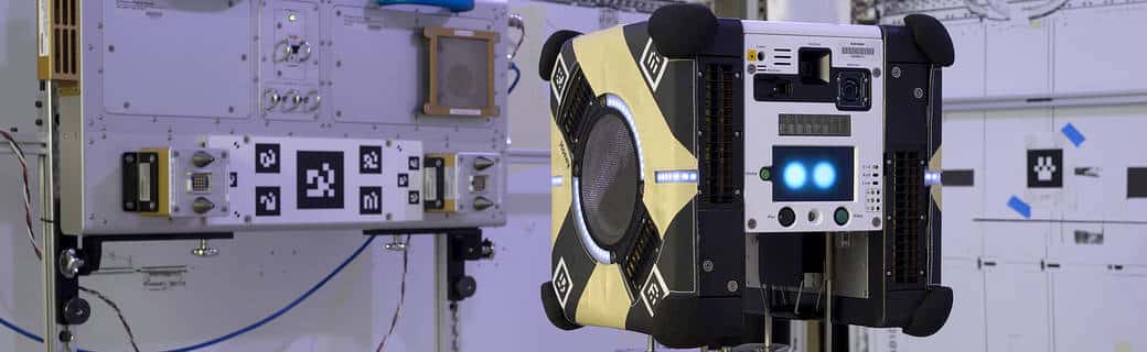 Independent Work Robots At International Space Station