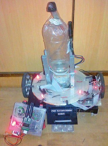 DIY Fire Extinguishing Robot