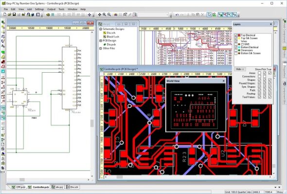 Easy-PC PCB Design Suite Incorporates IPC-2581, As Part of a Manufacturing Integrity Release
