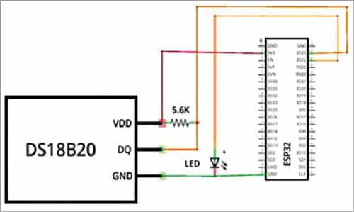 Circuit diagram of the Telegram with Python 