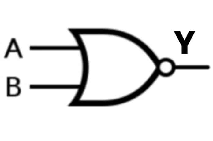 Circuit Symbol Of Nor Gate