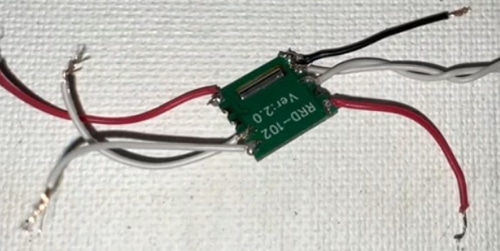 RDA5807M Wires Soldered