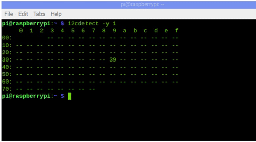 Raspberry Pi I2C Output