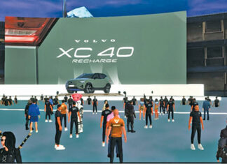 An Update On Metaverse And Cryptocurrencies Volvo Cars launches XC40 Recharge on the metaverse (Courtesy Volvo Cars)