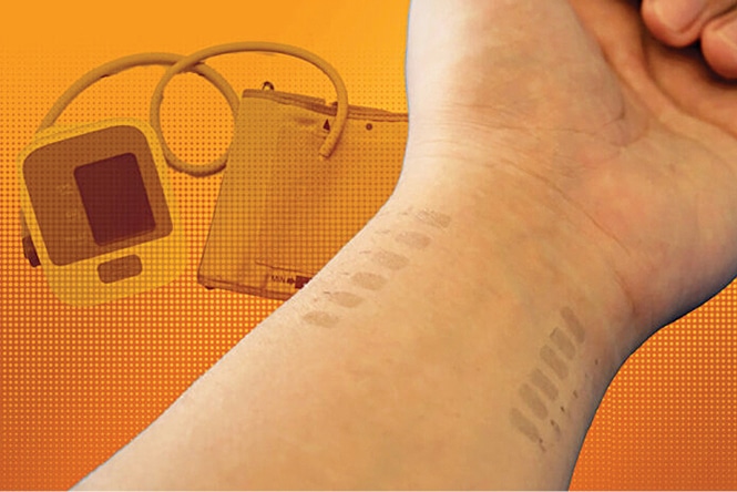 E-Tattoo (Credit: University of Texas at Austin and Texas A&M University)