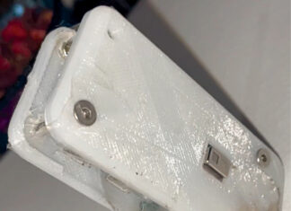 The device after setting and fixing all components