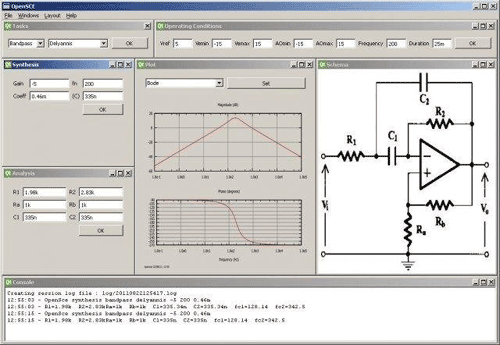 OpenSCE Circuit Design Tool