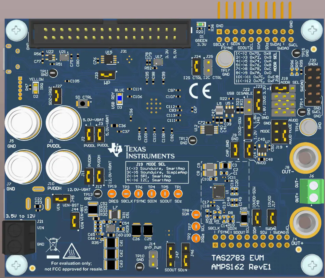 Optimized Amplifier Evaluation Board For High Peak Power