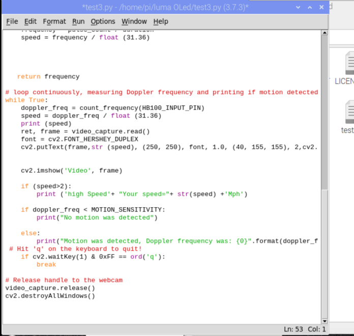 How to Make Vehicle Speed Detector System using Raspberry Pi