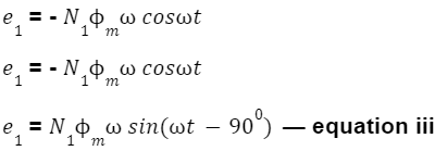 Transformer Equation 3