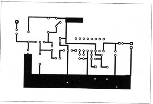 FM Radio Receiver Using KA2247 circuit diagram PCB Layout