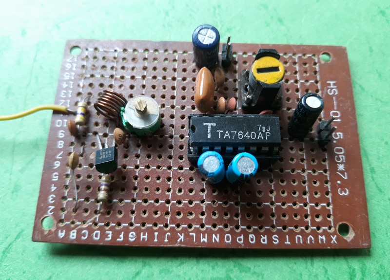 FM Radio Receiver Using an IC 7640AP - Electronics For You