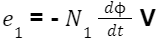 Transformer EMF Equation